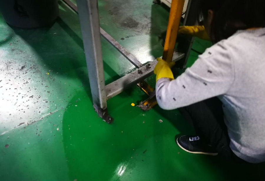 莘县工厂保洁清洗案例